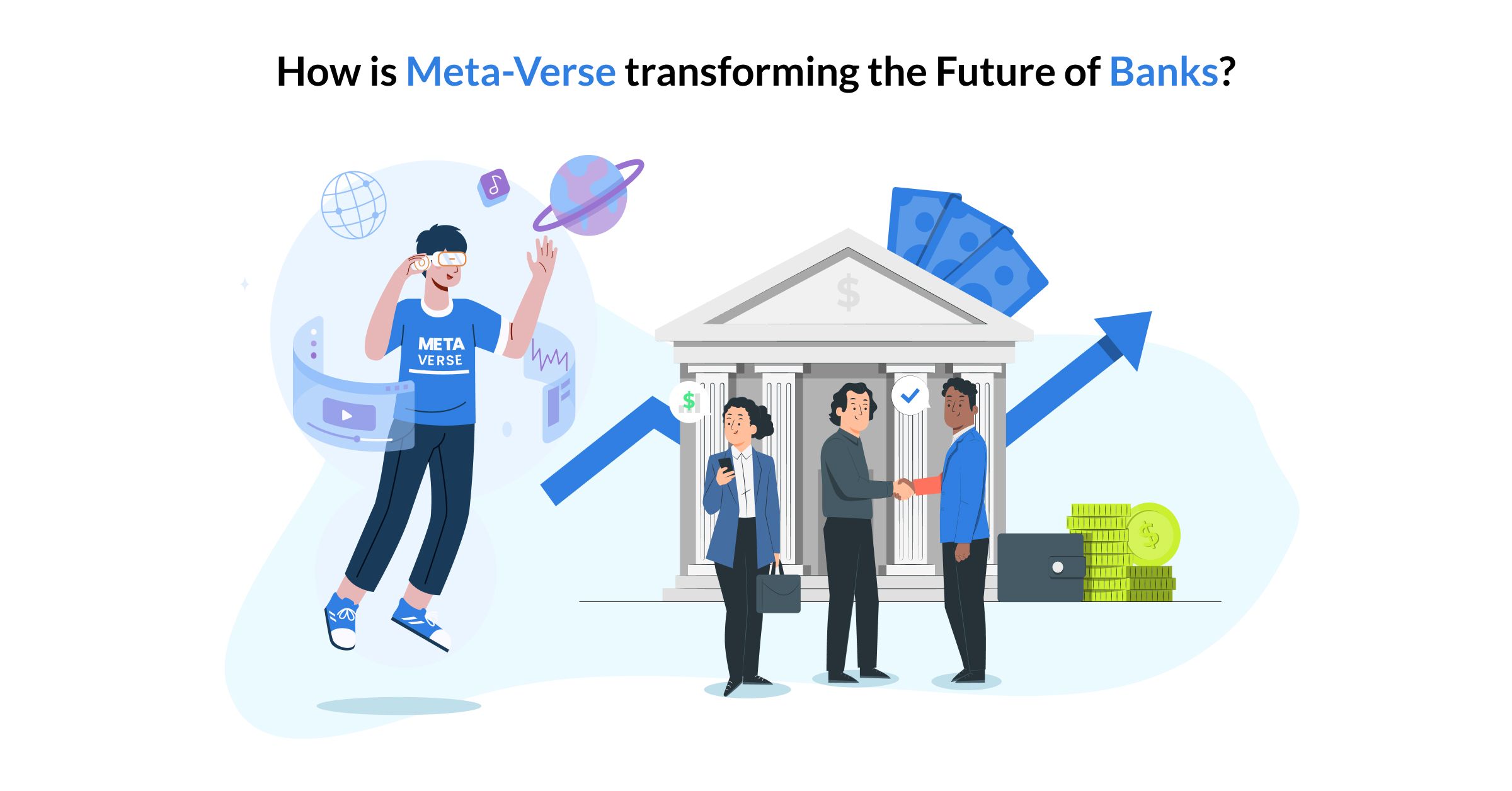 How is metaverse transforming the future of banks?