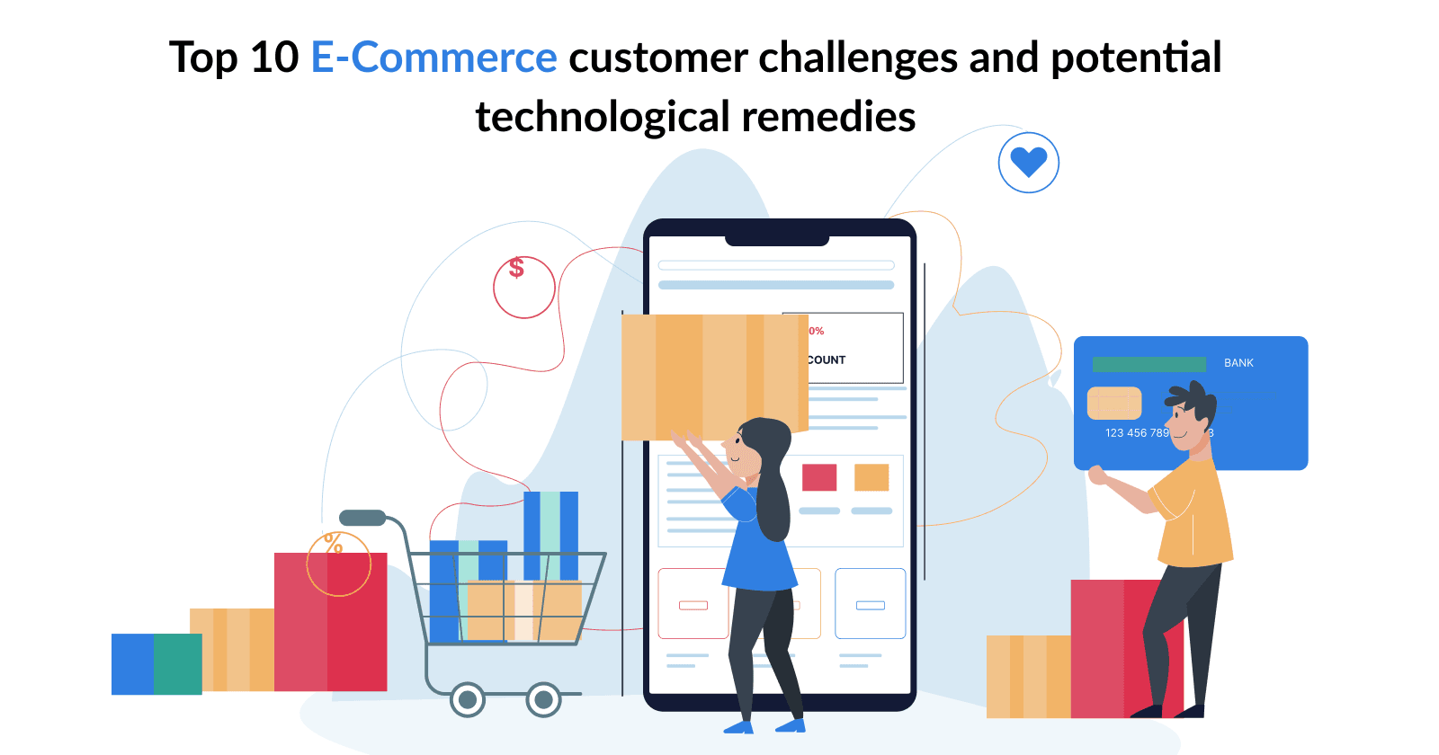 Top 10 E-Commerce customer challenges and potential technological remedies